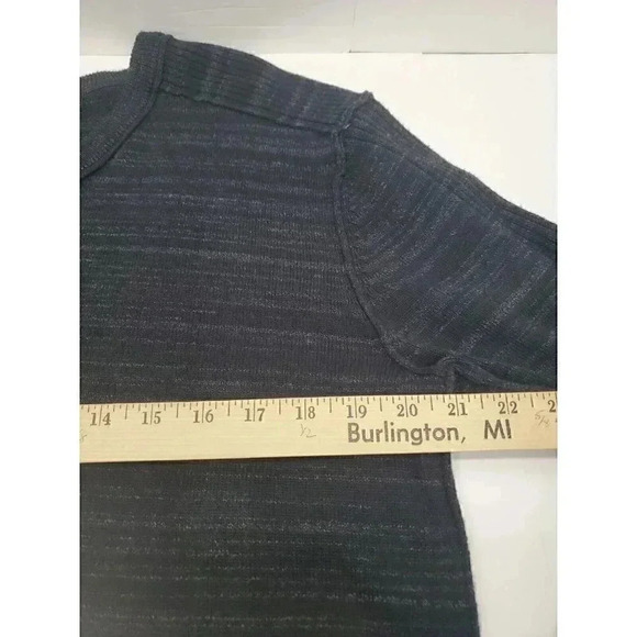 Calvin Klein Jeans Black Flecked Pullover Sweater Men's Size Large - Picture 5 of 10